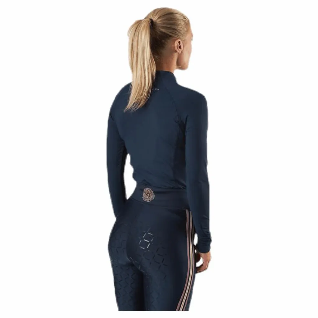 Jacson Malou Long Sleeve Tech Top Blue Blå Online