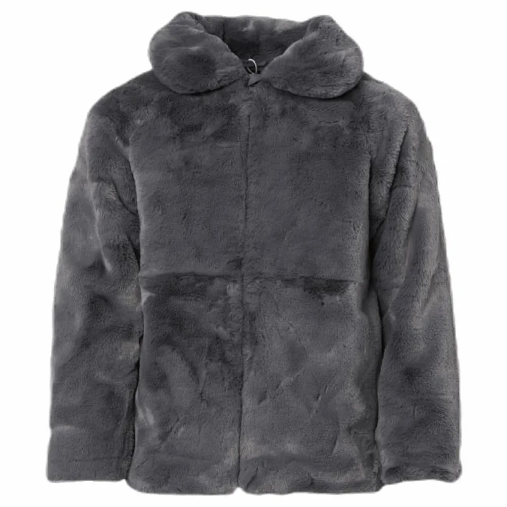 Mamy Faux Fur Jacket Purple*Name It Outlet