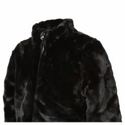 Manette Faux Fur Bomber Jacket Black*Name It