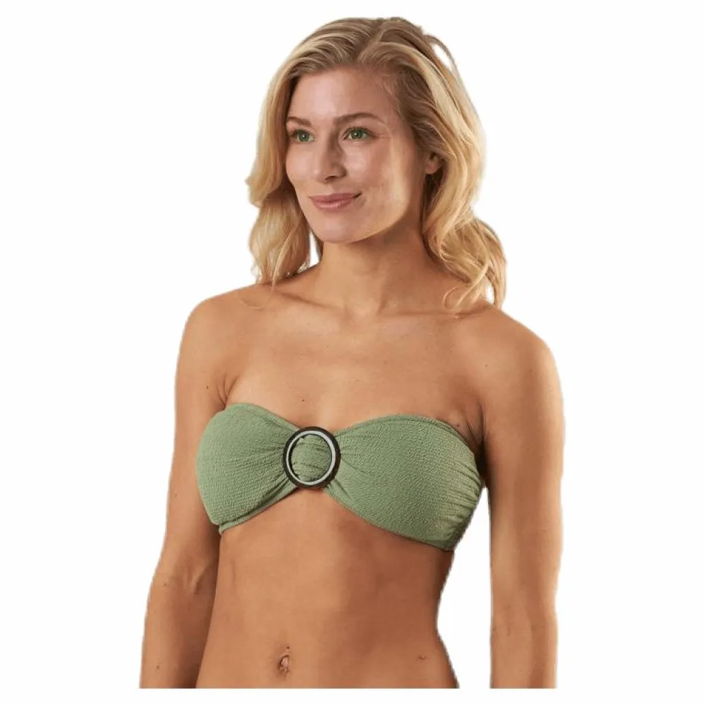 Waikani Beachwear Mano Bandeau Green Grön New