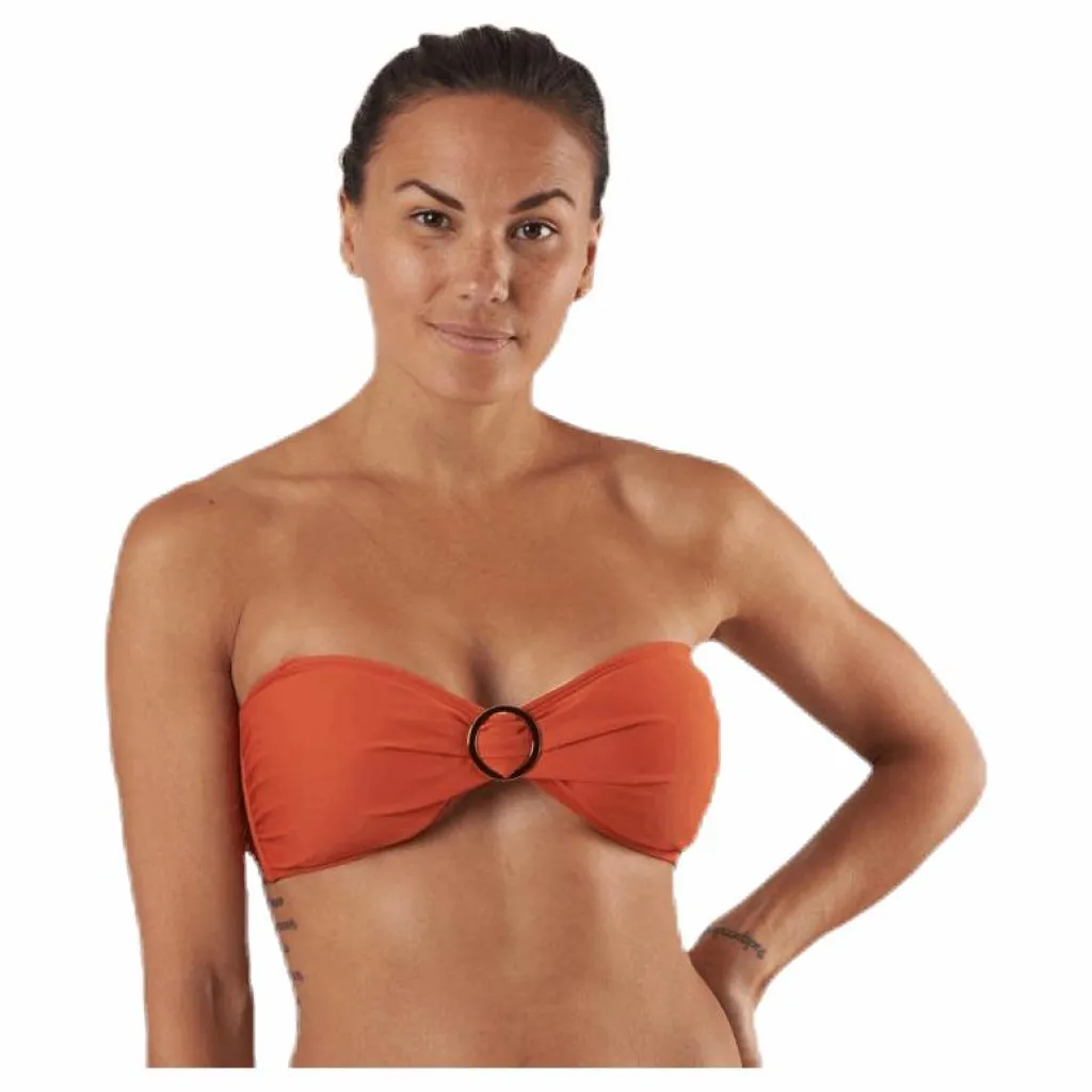 Waikani Beachwear Mano Bandeau Orange Best