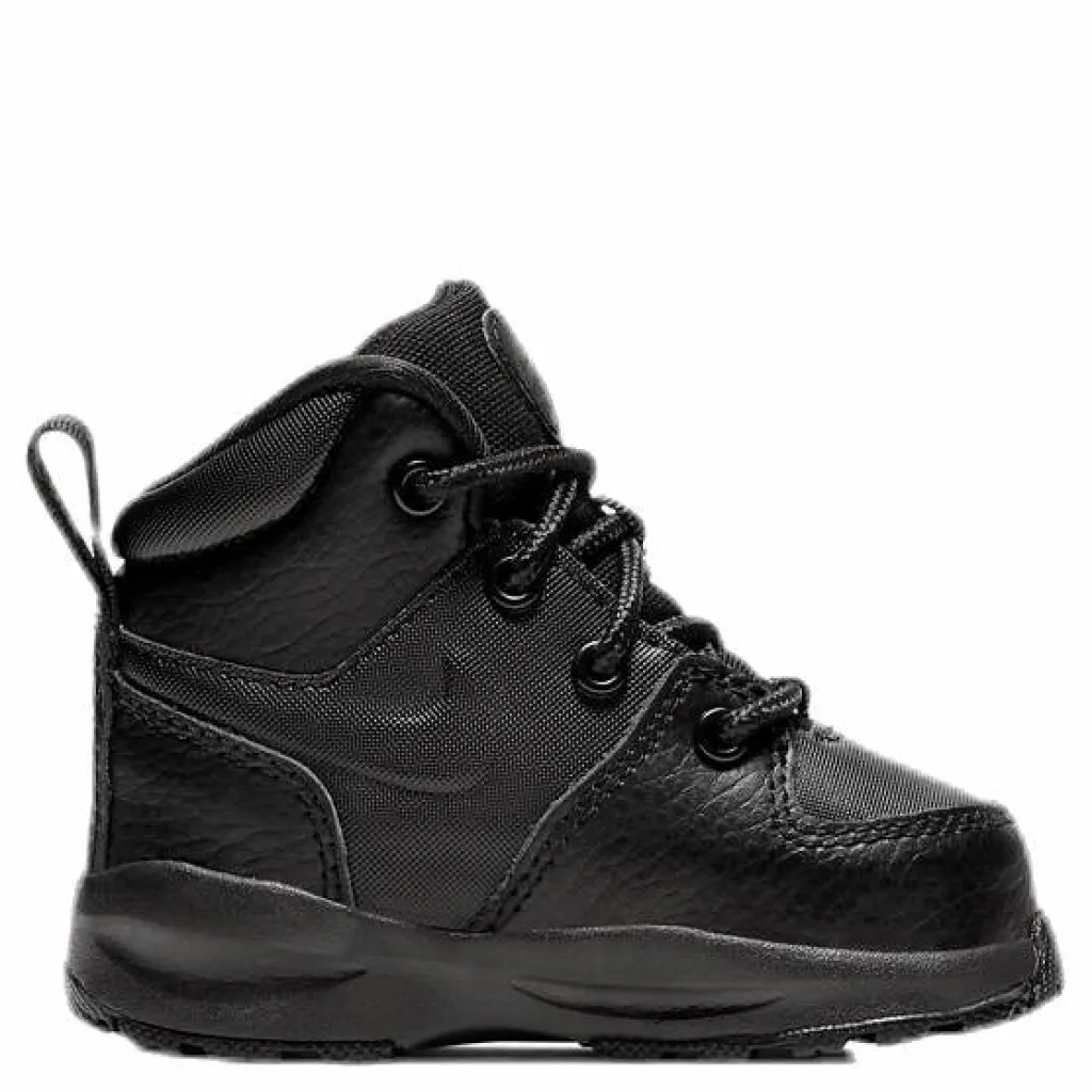 Nike Manoa Leather TD Kids Black Svart Best