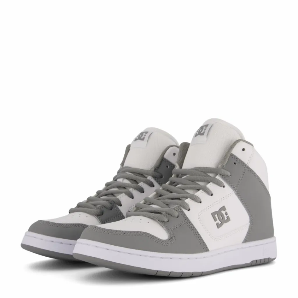 DC Shoes Manteca 4 Hi White/grey Vit och Grå Sale