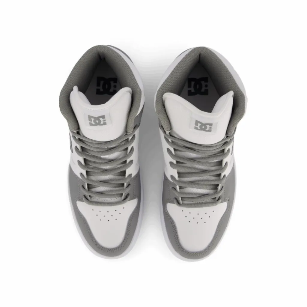 DC Shoes Manteca 4 Hi White/grey Vit och Grå Sale