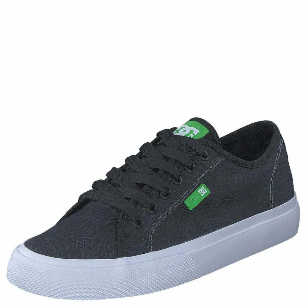 Manual Txse Black/lime*DC Shoes New