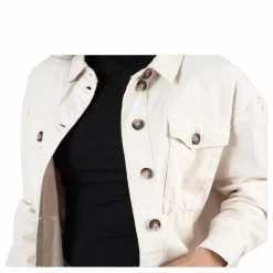 Only Marina Crop Jacket Grey Grå Hot