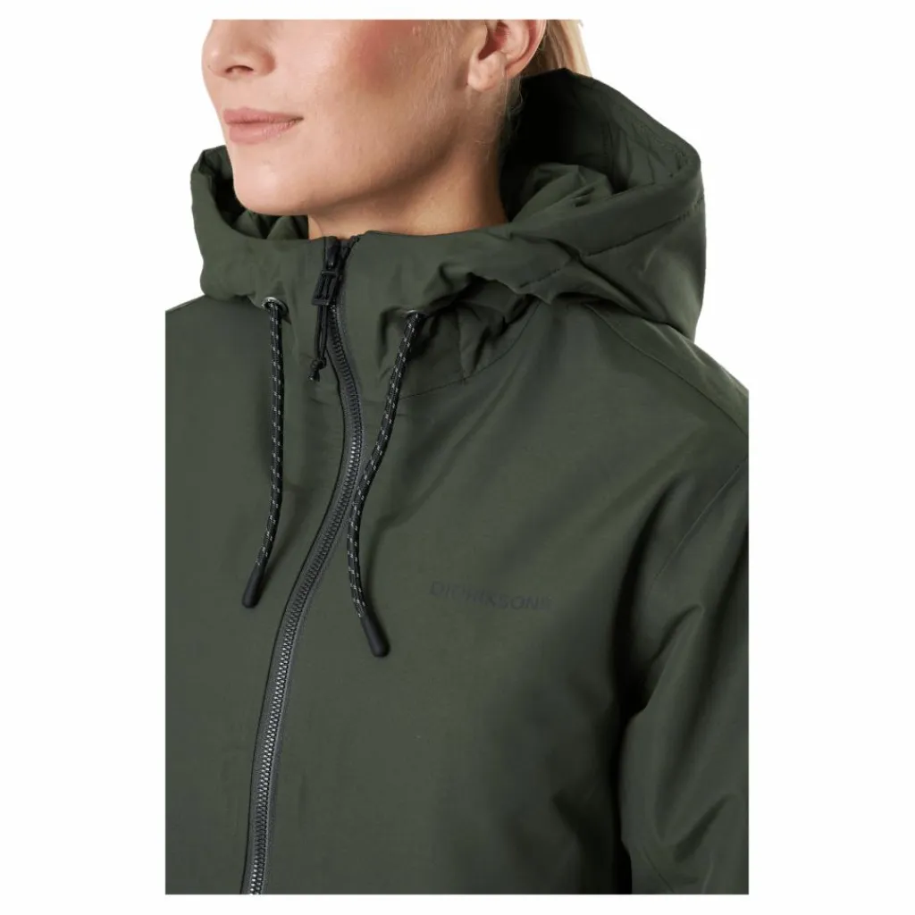 Didriksons Marta-lisa Wns Parka Green Grön Outlet