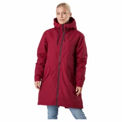 Didriksons Marta-lisa Wns Parka Red Röd New