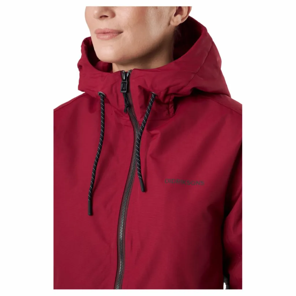 Didriksons Marta-lisa Wns Parka Red Röd New