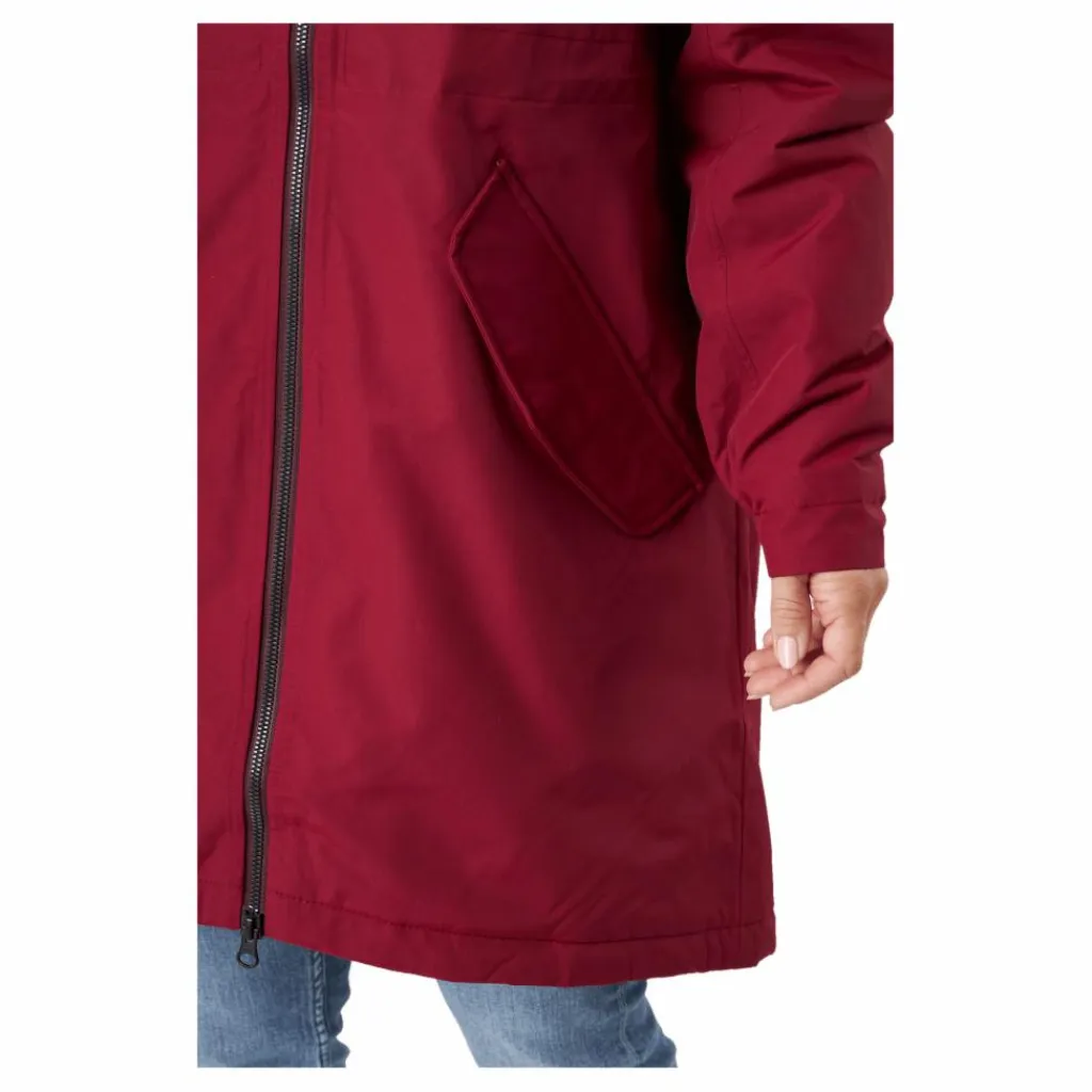 Didriksons Marta-lisa Wns Parka Red Röd New