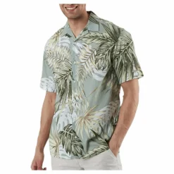 Marty Organic Shirt Ss Green*Jack & Jones Sale
