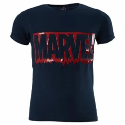Name It Marvel Sejer Ss Top Blue Blå Best