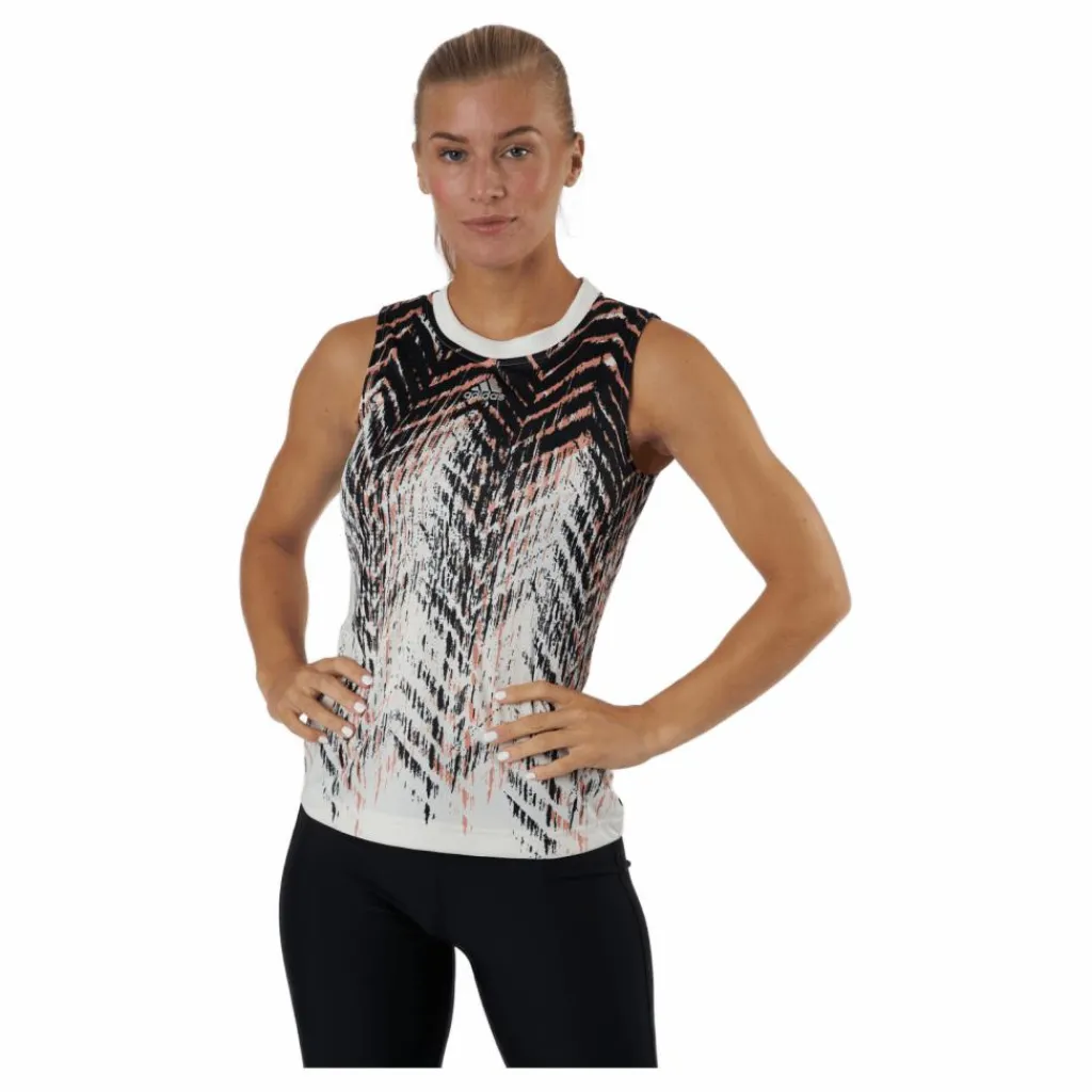 Match Tank P.blue 000/beige*adidas Tennis Online