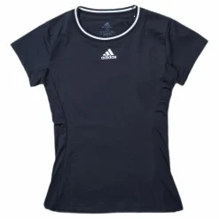 adidas Tennis Match Tee Aeroready White/Black Svart