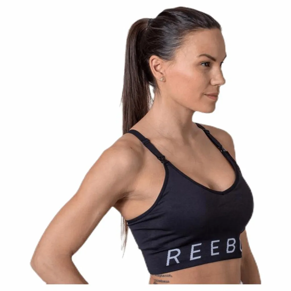 Reebok Maternity Bra Black Svart Discount