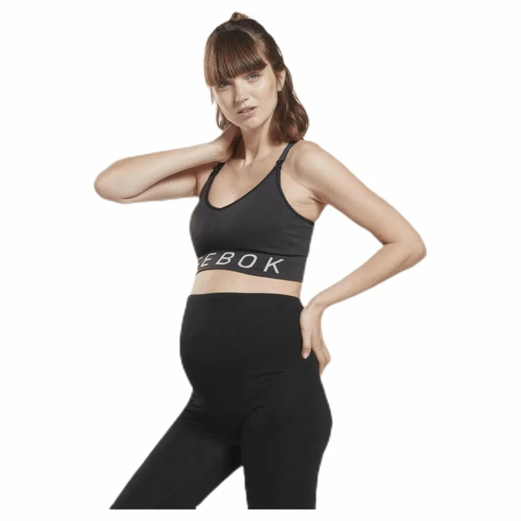 Reebok Maternity Bra Black Svart Discount