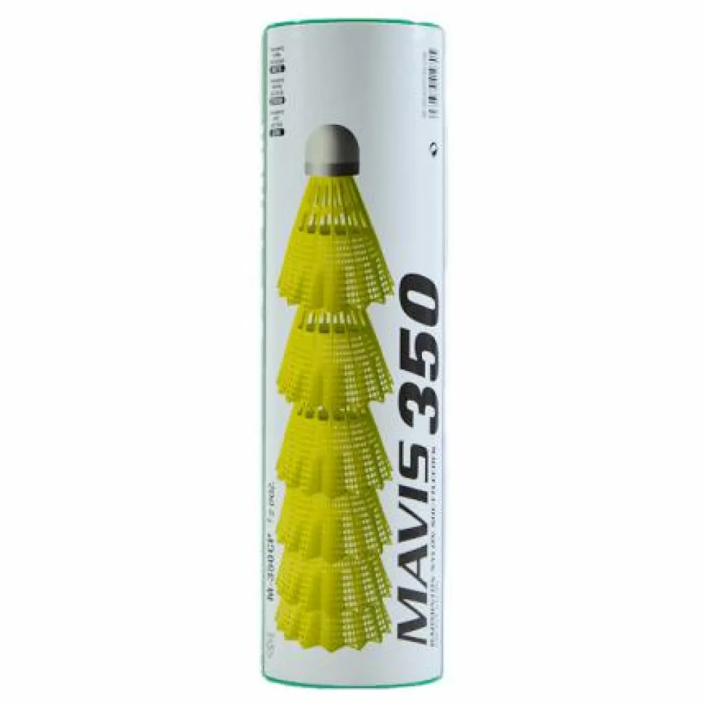 Yonex Mavis 350 6 Pcs Tube Slow Yellow Gul