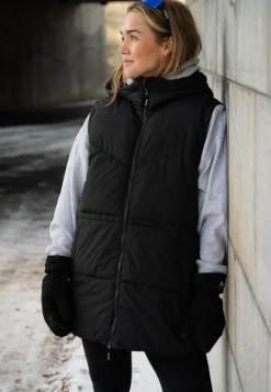 Maya Padded Hybrid Jacket Jet Black*BLACC Sale