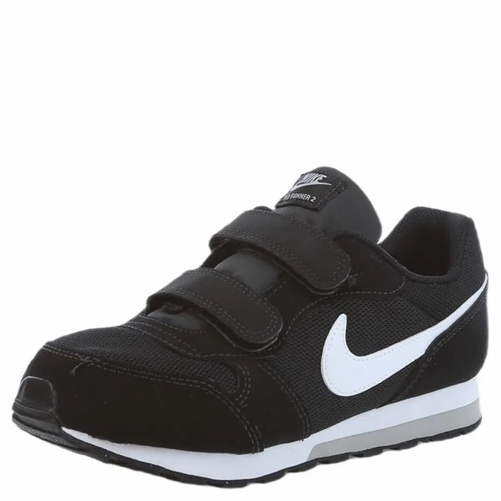 Nike MD Runner 2 PS White/Black Svart Online
