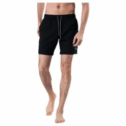 Puma Medium Length Swim Shorts Black Svart Sale