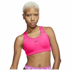 Nike Medium Pad Bra Pink/Black Rosa Hot