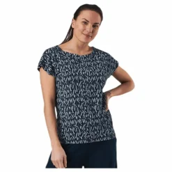 Melanie Capsleeve Blue/Patterned*Holebrook Online