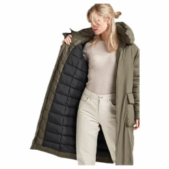 Melina Puff Coat Green*Didriksons Outlet