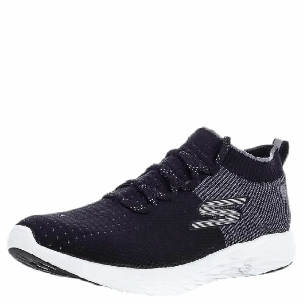 Skechers Mens GO Run 6 White/Black Sale