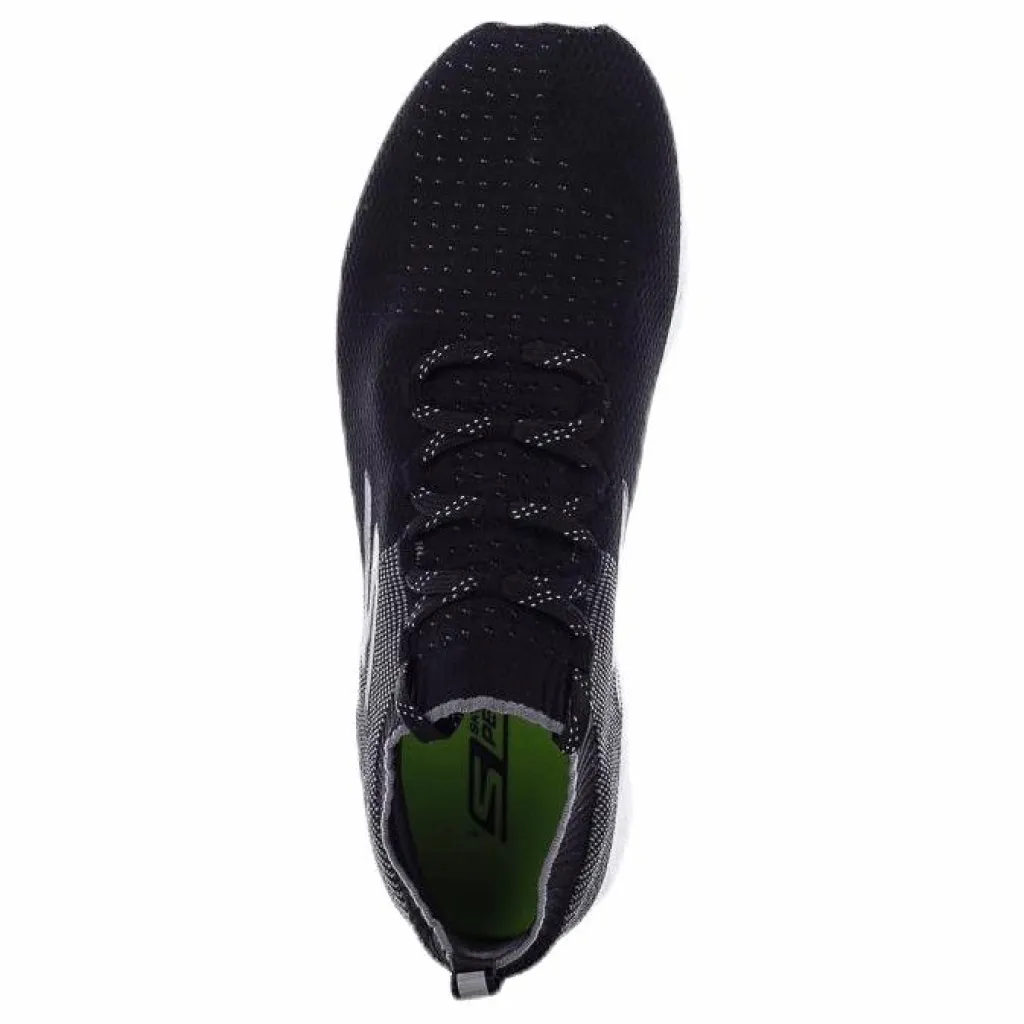 Skechers Mens GO Run 6 White/Black Sale