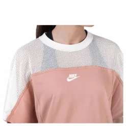 Nike Mesh Dress Red Rosa