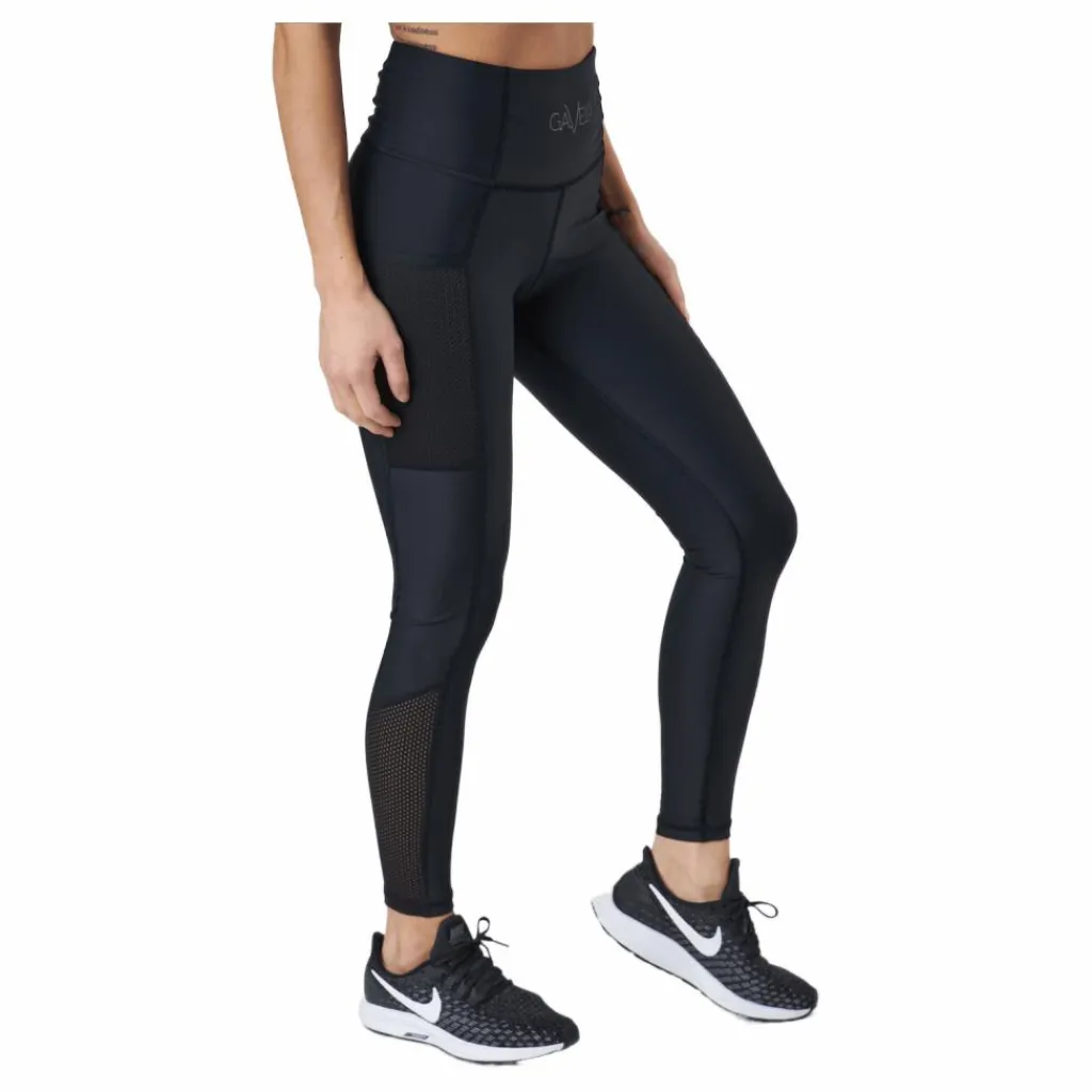 Gavelo Mesh Pocket Leggings Black Svart New