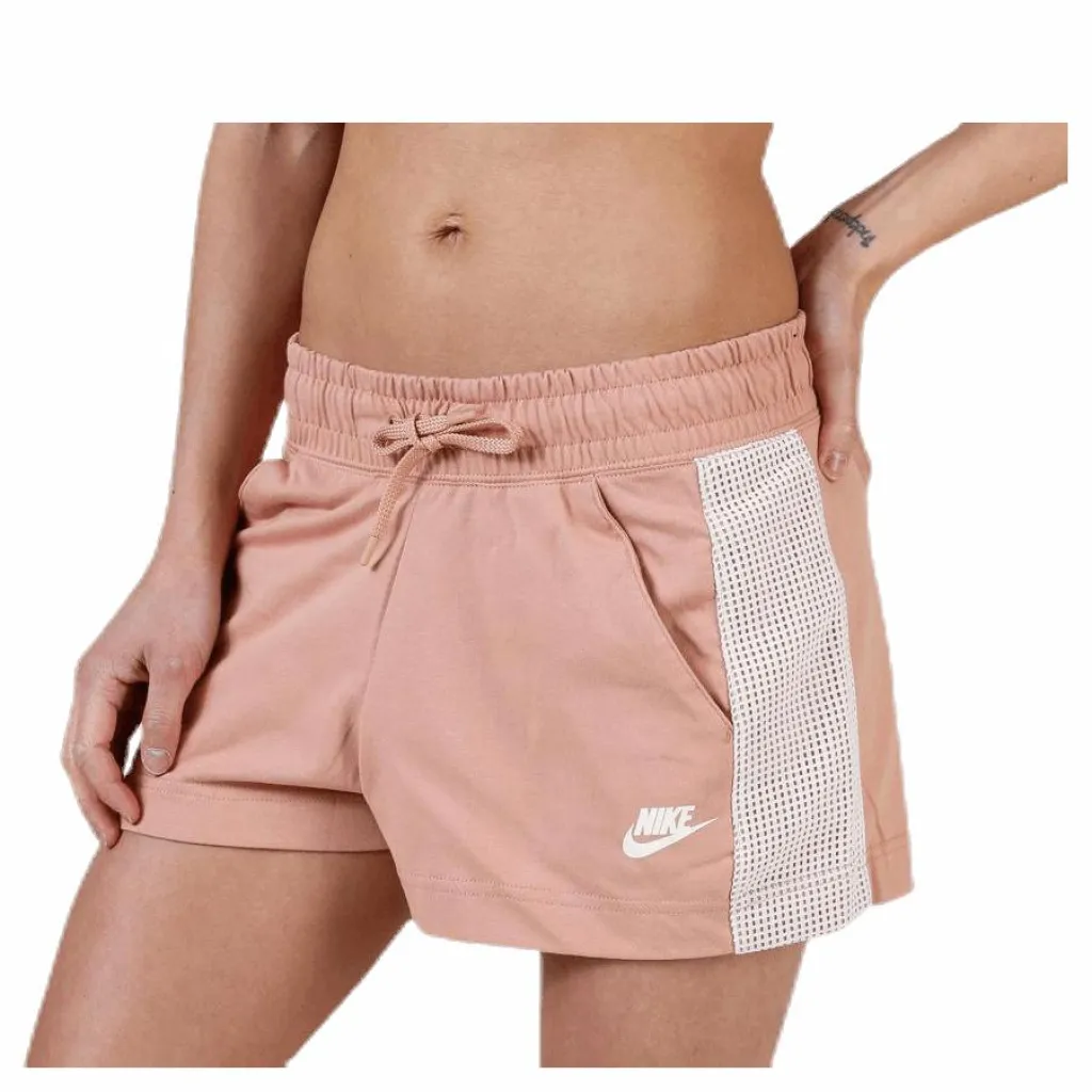 Nike Mesh Short Red Beige Clearance