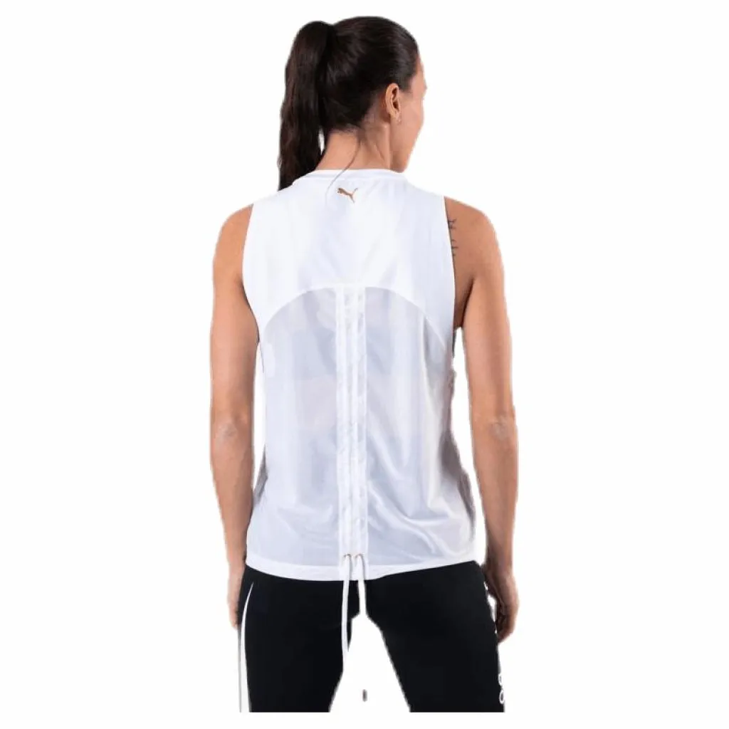 Metal Splash Adjustable Tank White*Puma New