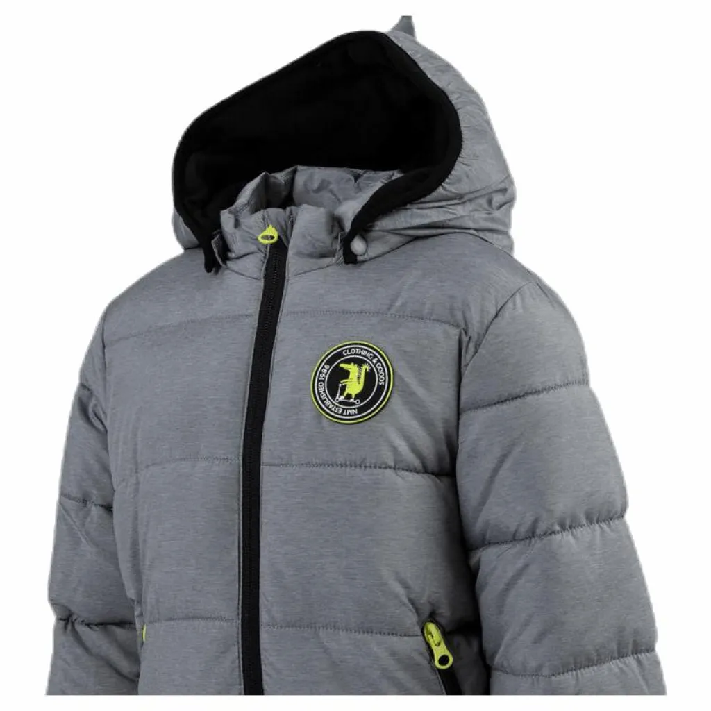 Name It Mezzo Puffer Jacket Grey Grå Clearance