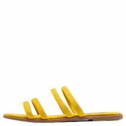 Only Mia Strap Slip On Yellow Gul Hot