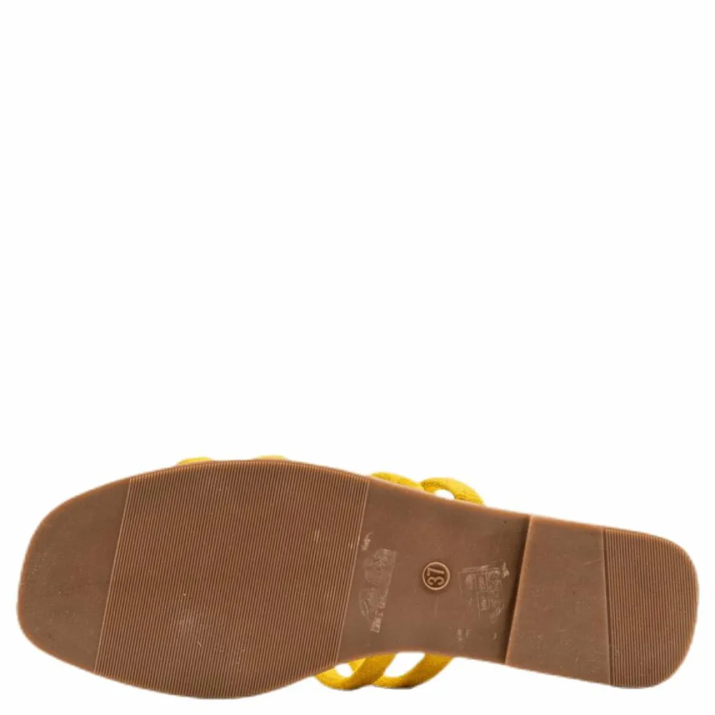 Only Mia Strap Slip On Yellow Gul Hot