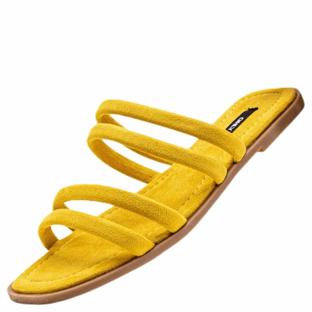 Only Mia Strap Slip On Yellow Gul Hot
