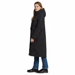 Didriksons Mia Wns Parka L Black Svart Sale