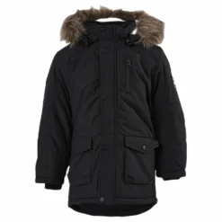 Name It Mibis Parka Jacket Pb Black Svart Online