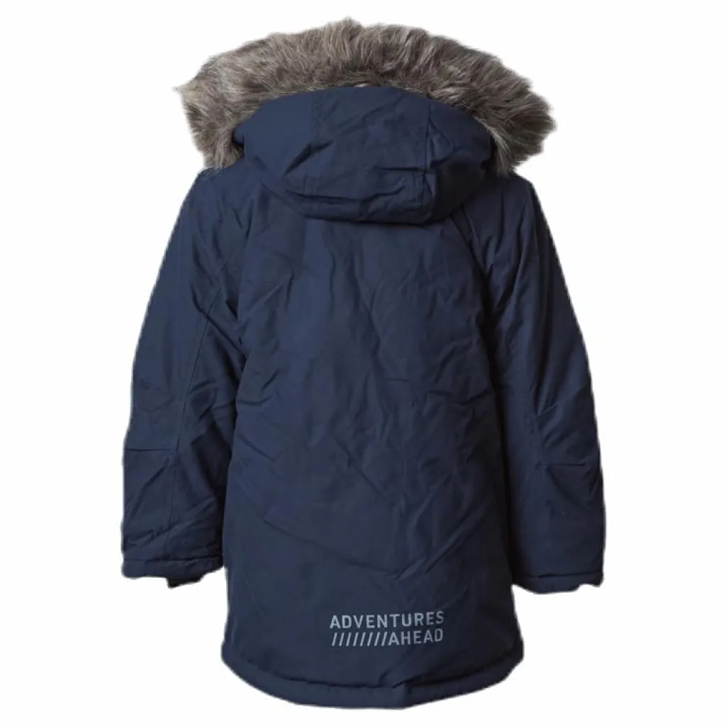 Name It Mibis Parka Jacket Pb Blue Blå Clearance