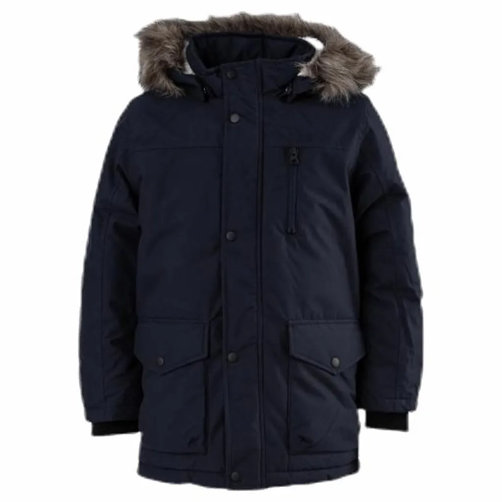 Name It Mibis Parka Jacket Pb Blue Blå Online