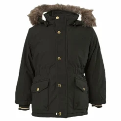 Name It Mibis Parka Jacket Pb Brown Brun Outlet
