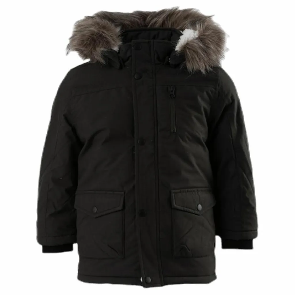 Name It Mibis Parka Jacket Pb Brown Brun Sale