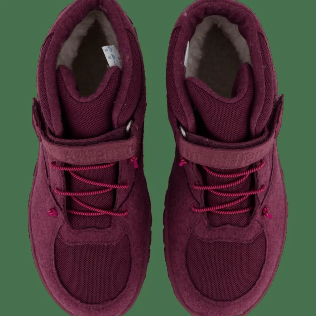 Affenzahn Mid Boot Wool Dreamer Berry Purple New