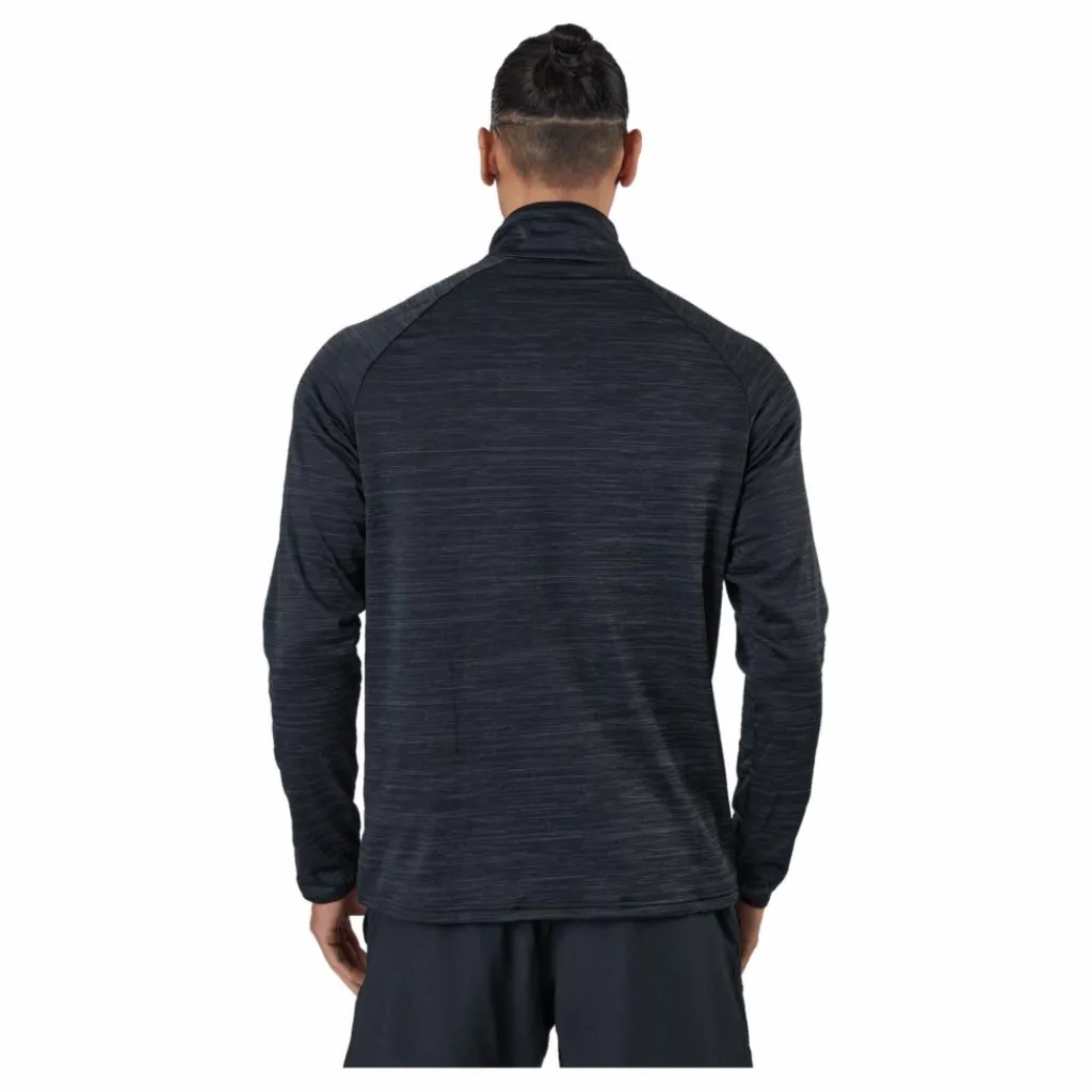 Mid Layer 1/2 Zip Run Easy War Black Melange*Odlo Clearance