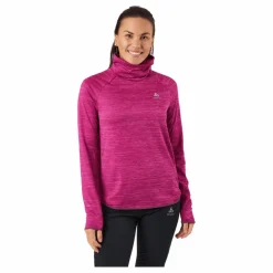 Mid Layer Run Easy Warm Festival Fuchsia Melange*Odlo Outlet