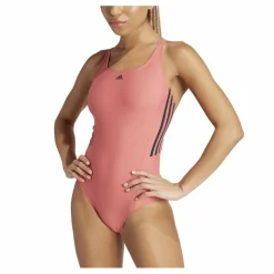 Mid 3-Stripes Swimsuit Preloved Scarlet / Legend Ink*adidas Hot