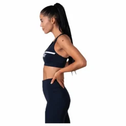 Mid Support Bra Logo Blue*Tommy Hilfiger Sport Online