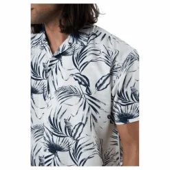 Jack & Jones Mike Shirt Ss Plain White Vit Clearance