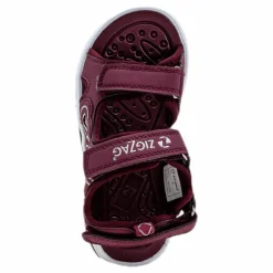Miki Kids Lite Sandal w Lights Purple*ZigZag